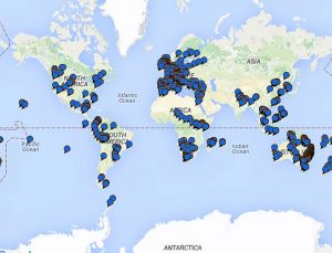 countries visited