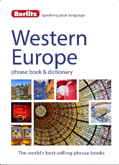 Berlitz Western Europe phrase book and dictionary