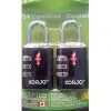 tsa combination lock duo pack