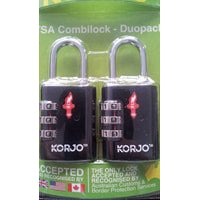 tsa combination lock duo pack